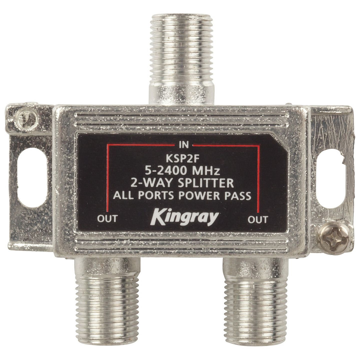 Kingray 2-Way Foxtel Approved Splitter