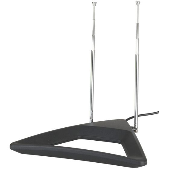 Jaycar UHF/VHF Indoor TV Antenna – Desk or Wall Mount, Digital Ready