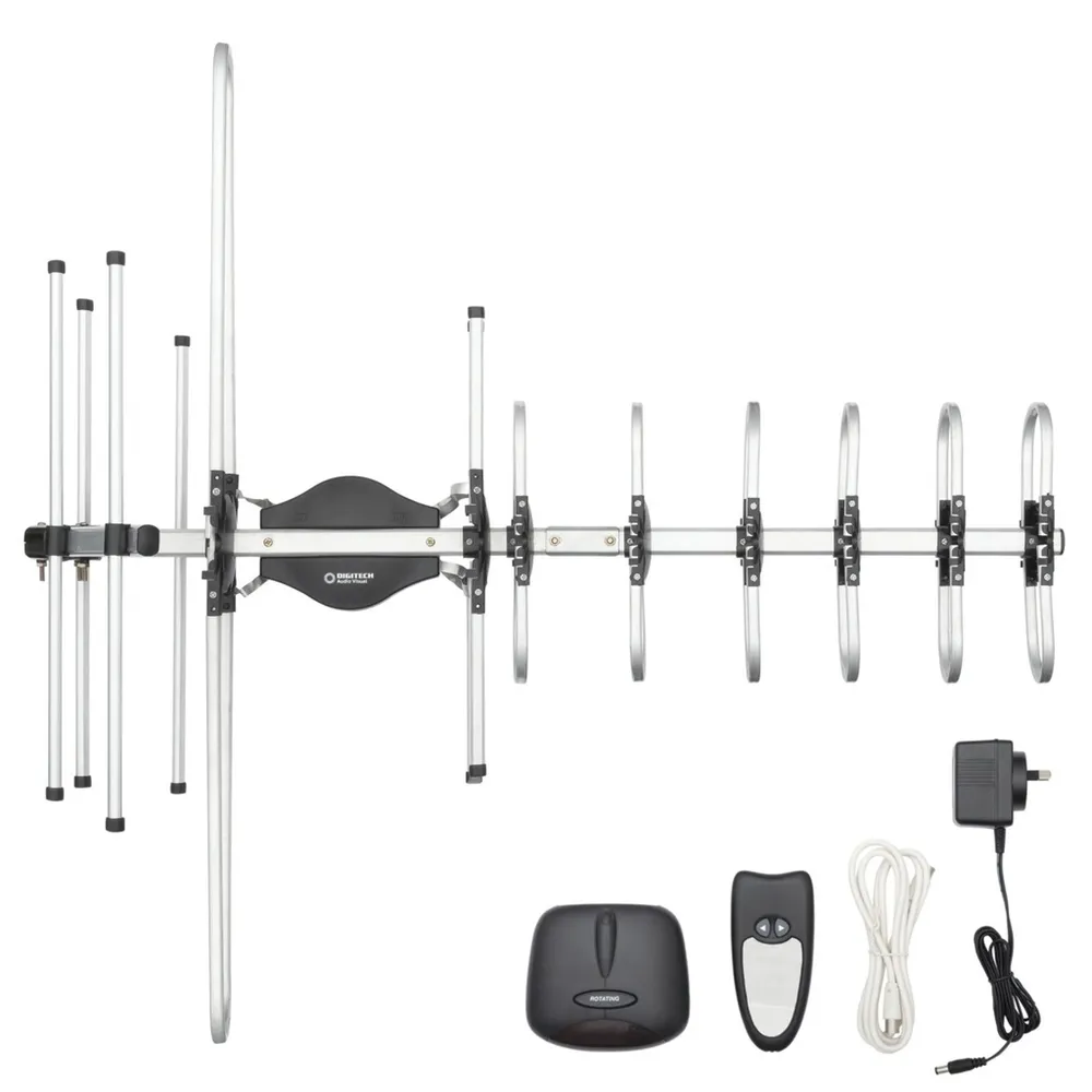 Outdoor UHF/VHF TV Antenna with Rotating Motor | Jaycar Australia