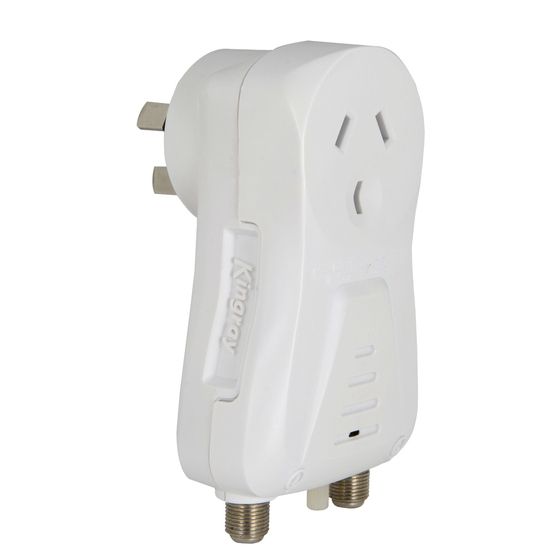 Indoor TV Signal Booster – Single Output, Up to 20dB Gain, Mains Powered