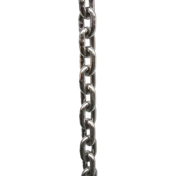 8mm Short Link Chain Stainless 316 – 35m Roll (Buy by the Metre)
