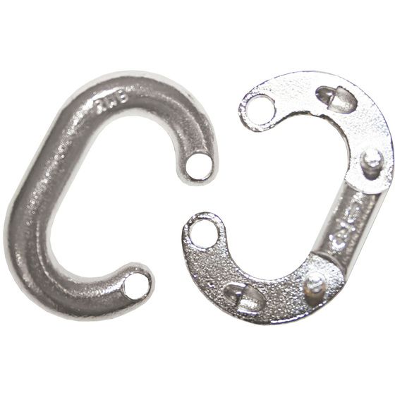 316 Marine Grade Chain Joining Link – Rivet Type for 6mm Chain (Breaking Load 700kg) – Jaycar