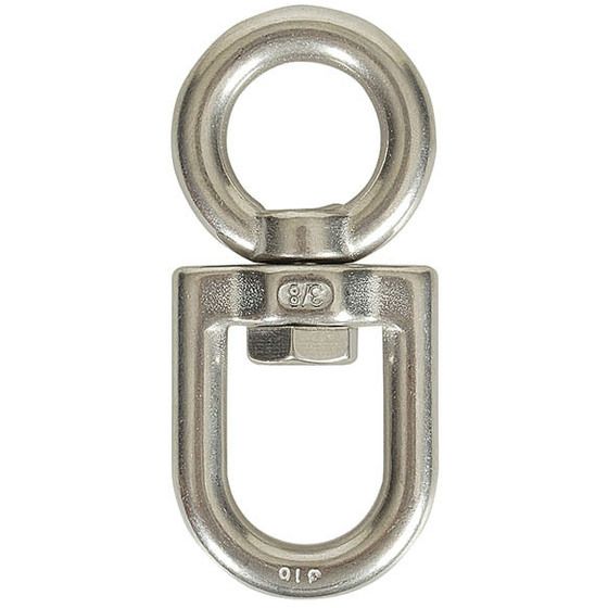 316 Stainless Steel Anchor Swivel – 16mm Line, 5000kg Max Breaking Strain