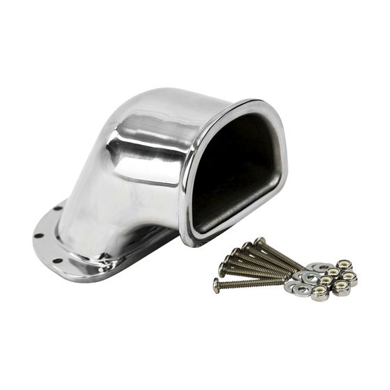 Lone Star HPW-M Hawse Pipe for GX-1/GX-2 Winches – High Polish 316 Stainless Steel