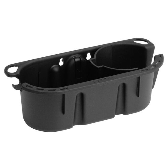 RAILBLAZA Black StowPod Storage Caddy – Movable Partition, StarPort Compatible