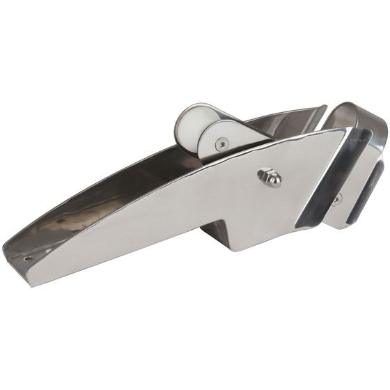 Hinged Stainless Steel 316 Bow Roller – 440mm, Handles Anchors to 60kg