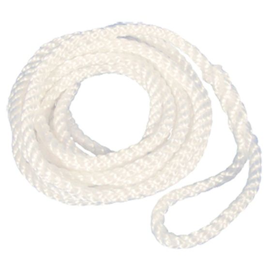 Jaycar Silver Rope Mooring Line 8mm x 5m – 200mm Loop Eye | MAE408