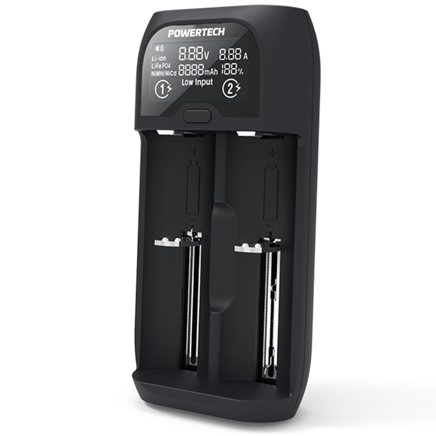 2-Channel Universal Fast Charger with LCD