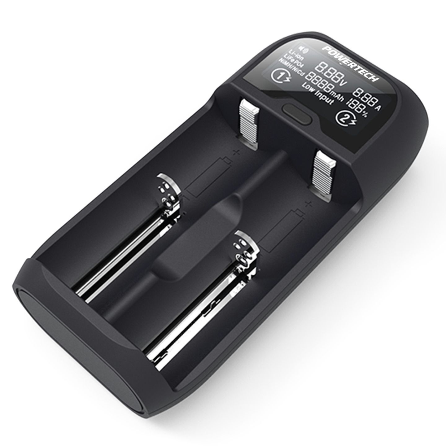 2-Channel Universal Fast Charger with LCD