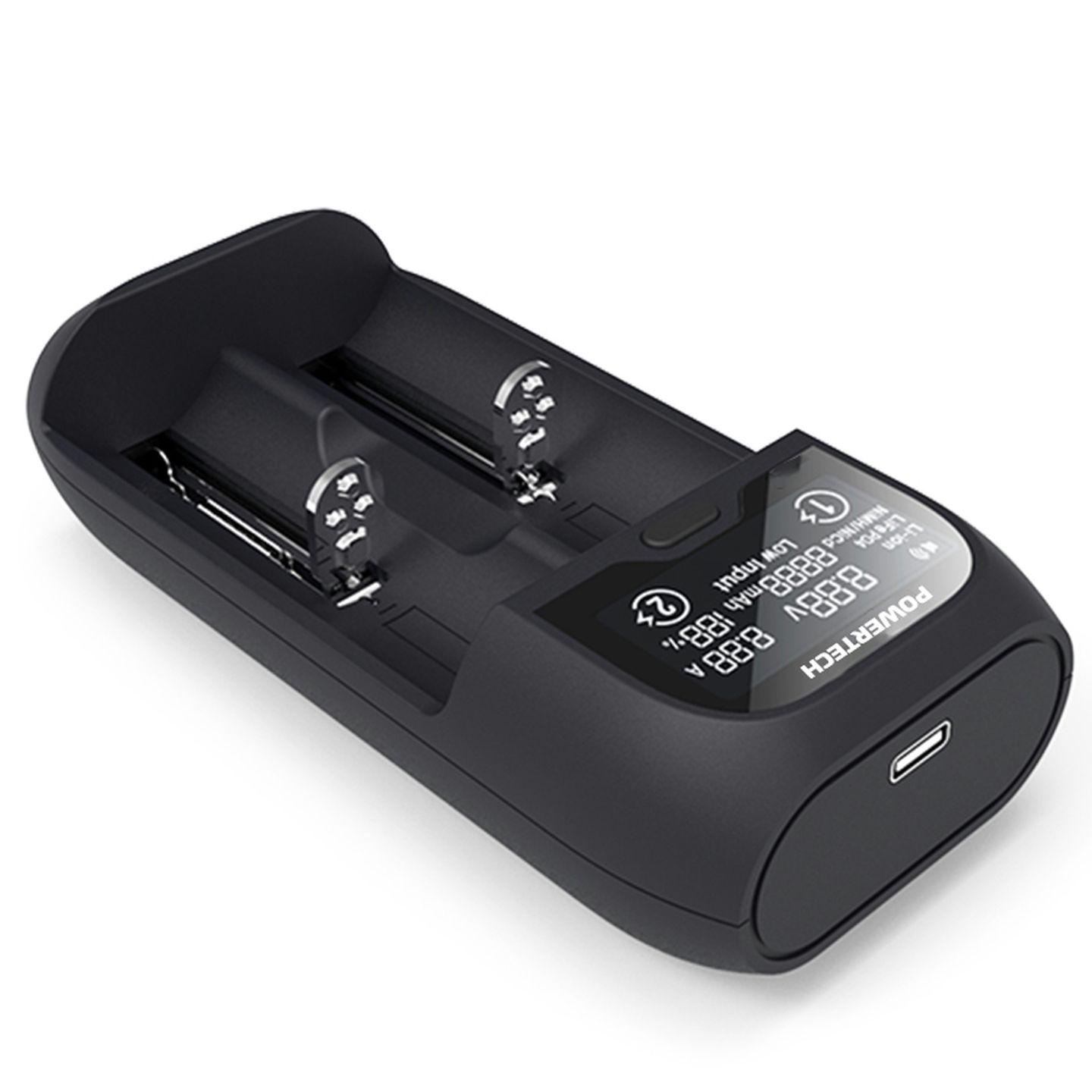 2-Channel Universal Fast Charger with LCD