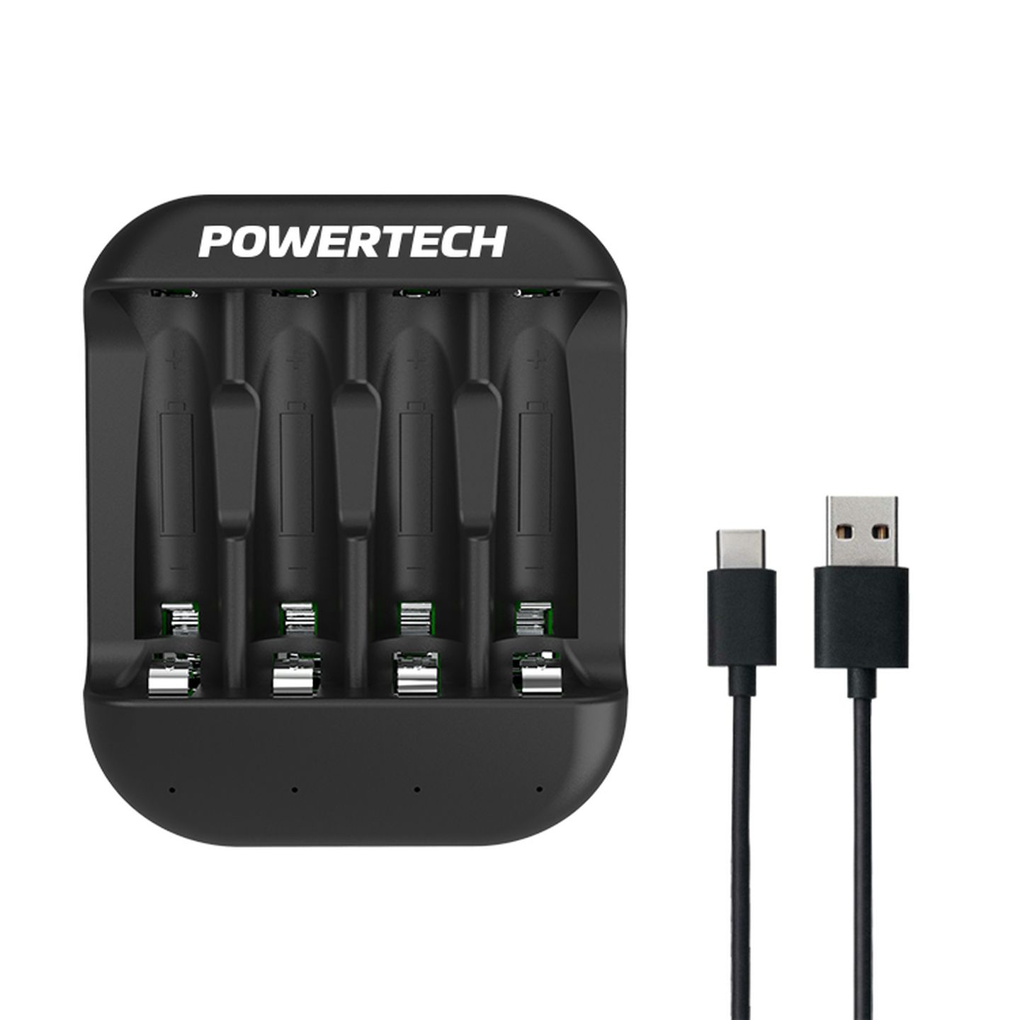 4 Channel USB-C Ni-MH/Cd Battery Charger 