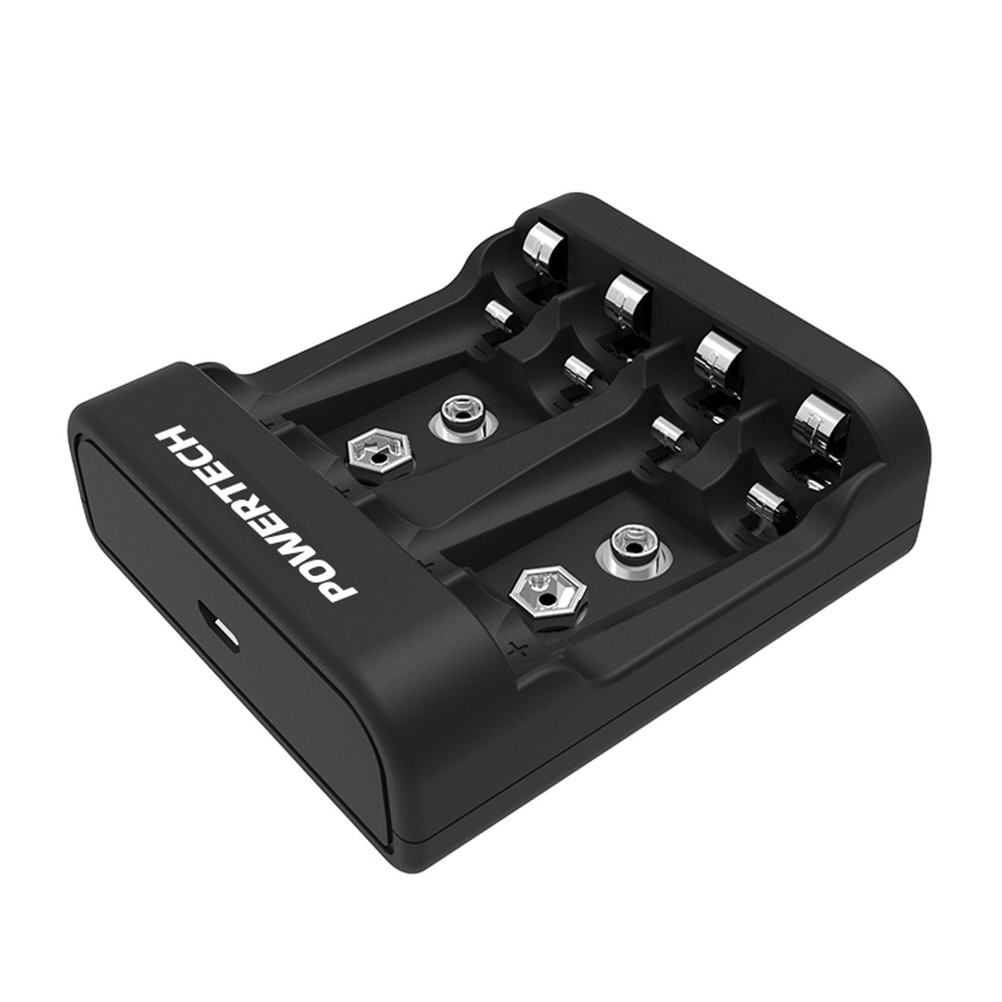 4 Channel USB Charger for Ni-MH/Cd & 9V Batteries