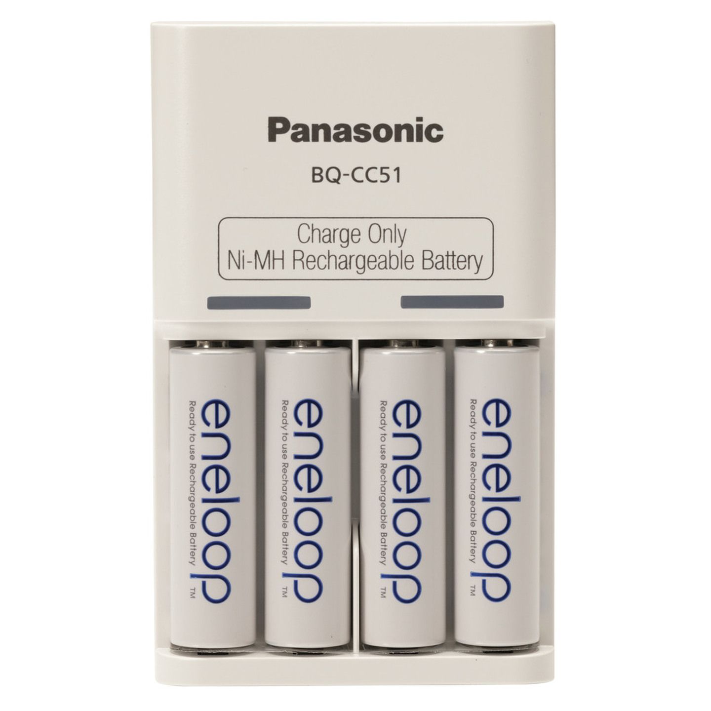 Panasonic Ni-MH Battery Charger with 4 Eneloop Batteries