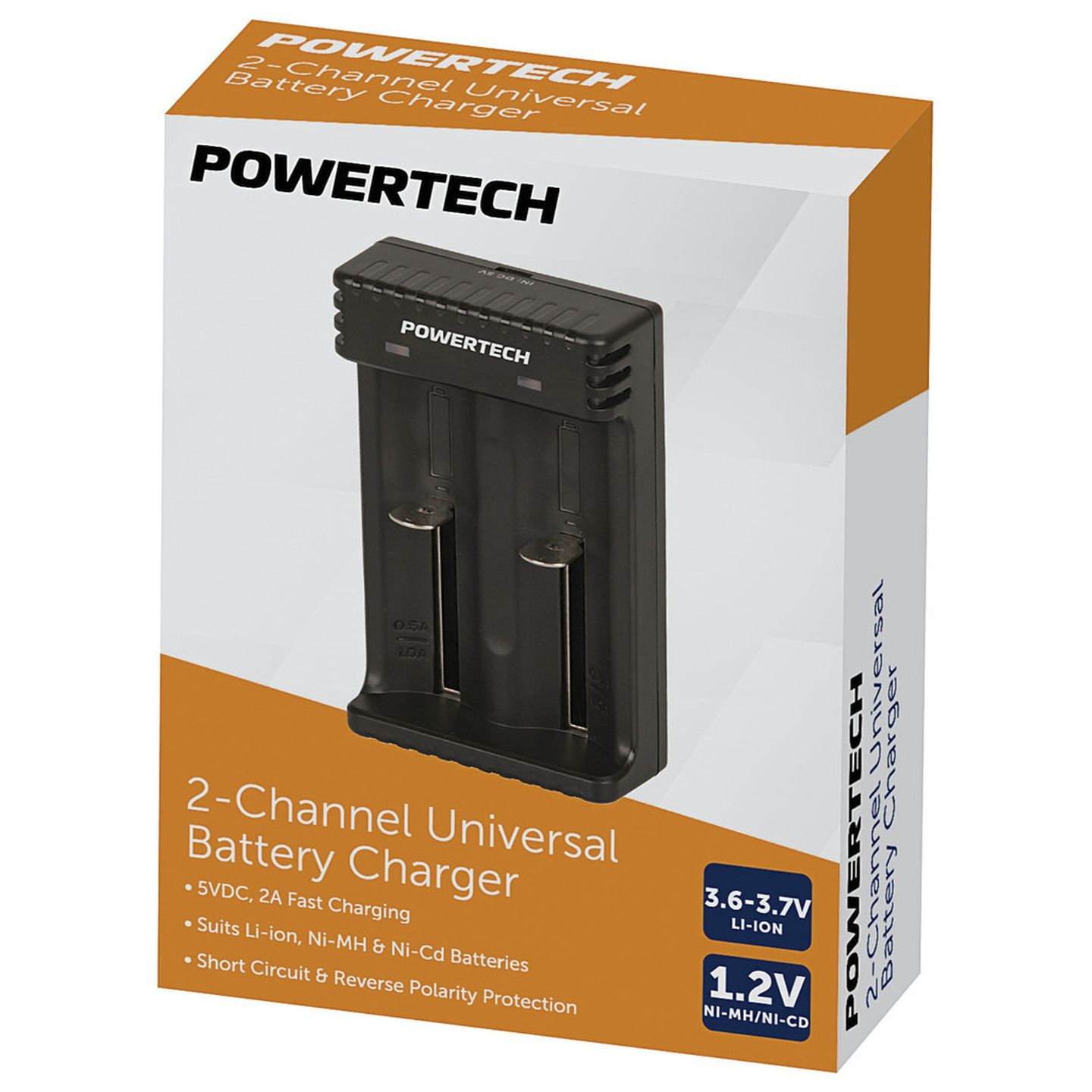 Dual Channel Li-ion/ Ni-MH Battery Charger