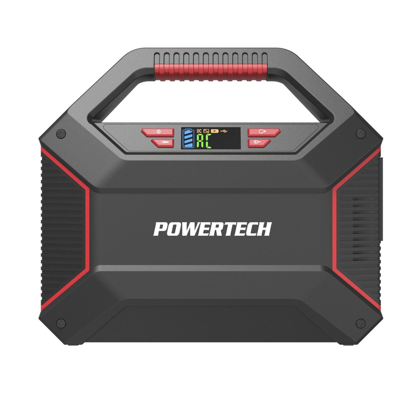 Powertech Portable 155W Power Centre with 100W Inverter and Digital Display