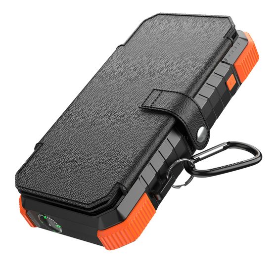 Jaycar 20,000mAh Water-Resistant Power Bank with Solar Recharging