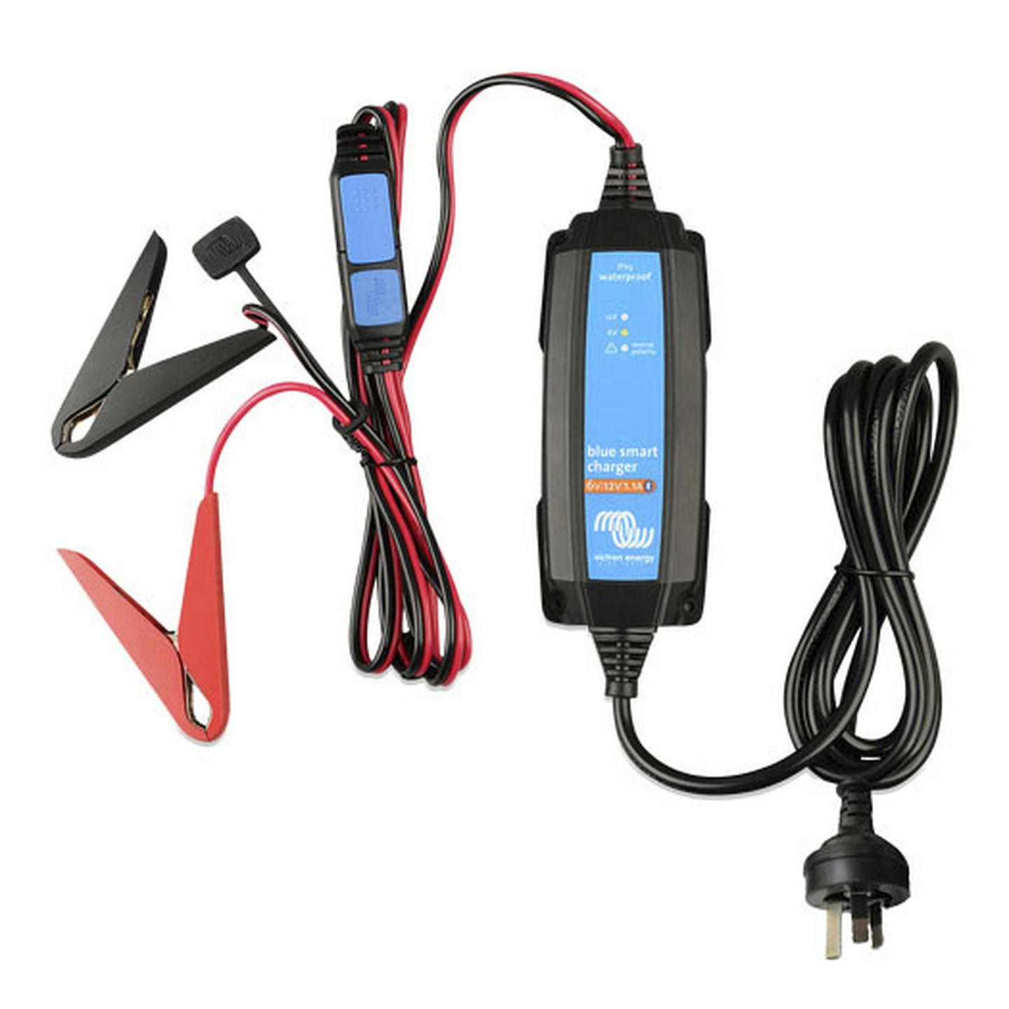 Victron Automotive IP65 Battery Charger 6V/12V-1.1A with DC connector