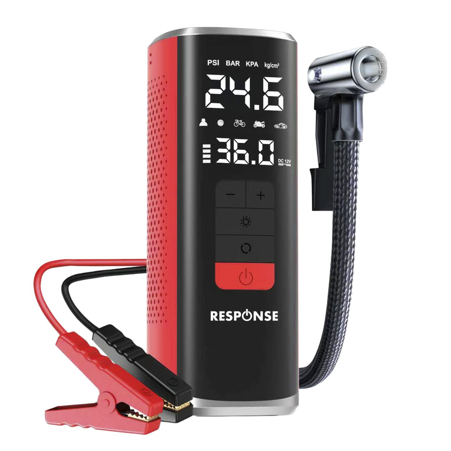 Multifunction Jump Starter with Air Compressor 