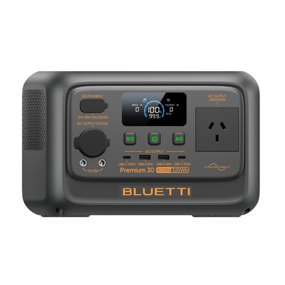 BLUETTI Premium 30 V2 – 600W Portable Power Station