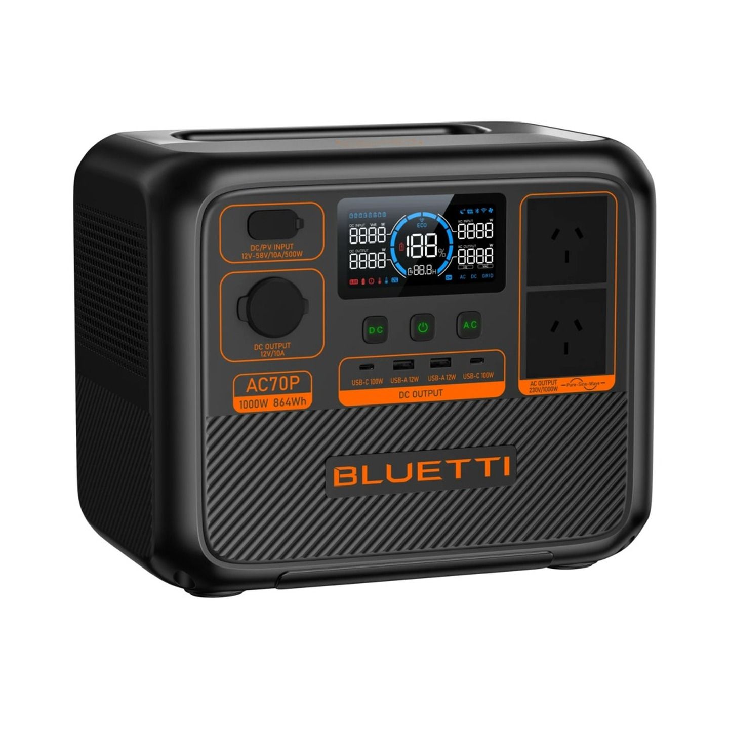 BLUETTI AC70P Portable Power Station