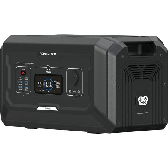 Powertech Expansion Battery 2048Wh – Adds Double Capacity to S1, S2 & S3 Power Stations