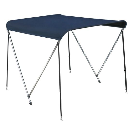 Boat Bimini Top – 2 Bow, 1.3–1.5m Width, Blue | 45 Knot Rated