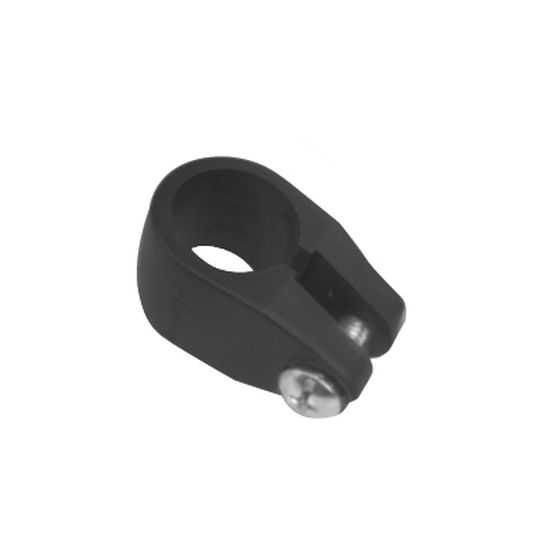 Canopy Tube Coupling Clamps – Black, Suits 25mm Tube (Jaycar)