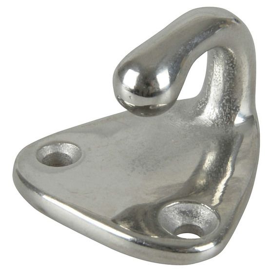 Stainless 316 Cast Canopy Loop – 2× No. 8 CS Screws or 4mm | Jaycar