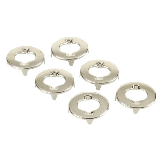 Turn Button Fastener with Eyelet & Washer – Nickel Plated Brass | Jaycar