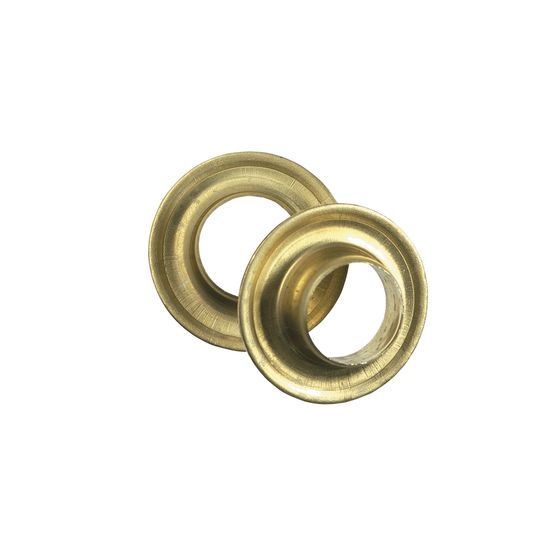 12mm Brass Canopy Eyelets Kit with Punch Tool – Pack of 10 | Jaycar