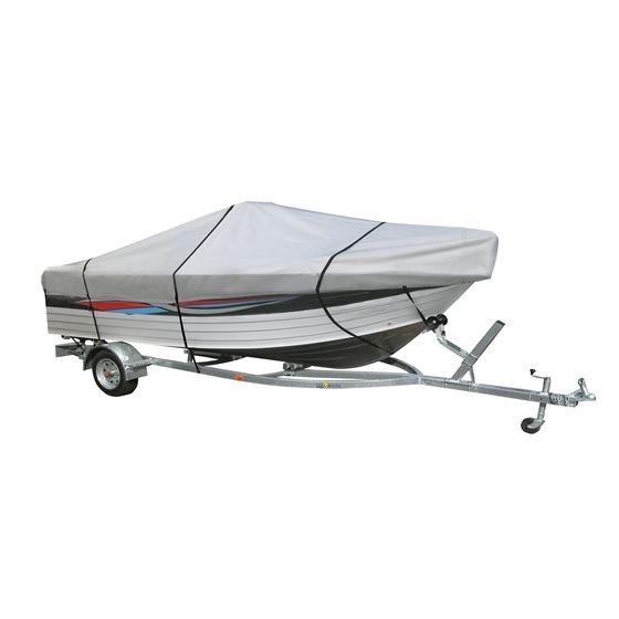 Jaycar Centre Console Boat Cover 5.3–5.6 m | Marine-Grade Fabric, UV-Protected, Adjustable Straps