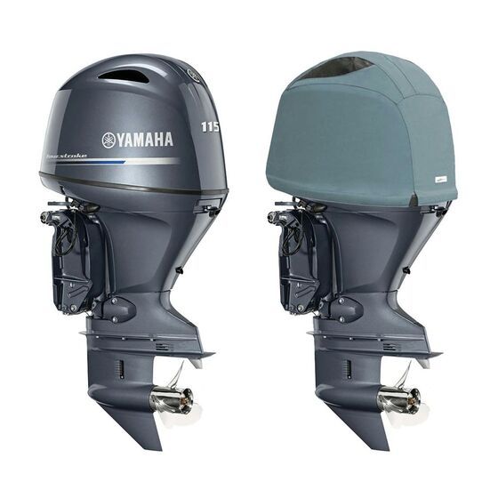 Vented Outboard Motor Cover Y20-V for Yamaha | Oceansouth UV-Resistant