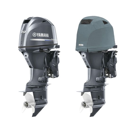 Oceansouth Vented Outboard Cover for Yamaha Y25 (MBG188)