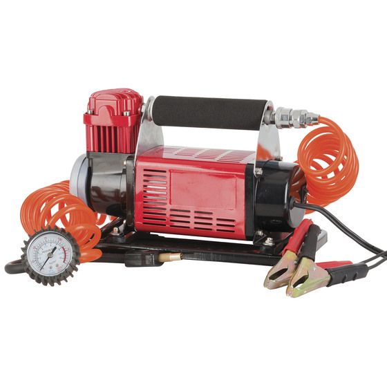 12VDC High-Flow Air Compressor 72L/min | 150PSI | 10m PA Hose | 420W