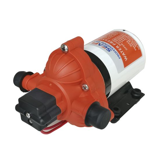 SeaFlo Series 33 12V Water Pump | 3.0 GPM On-Demand | Run-Dry Safe | Self-Priming