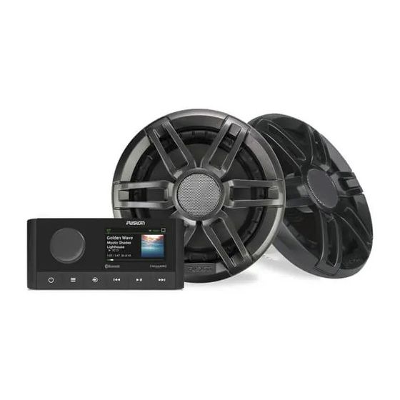 Fusion MS-RA210 Marine Stereo & Sports Speaker Kit | Jaycar