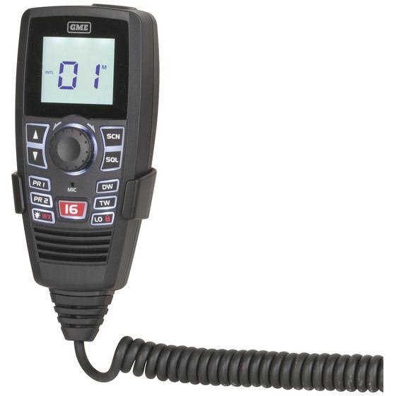GME VHF MARINE TRANSCEIVER GX750B BLACK