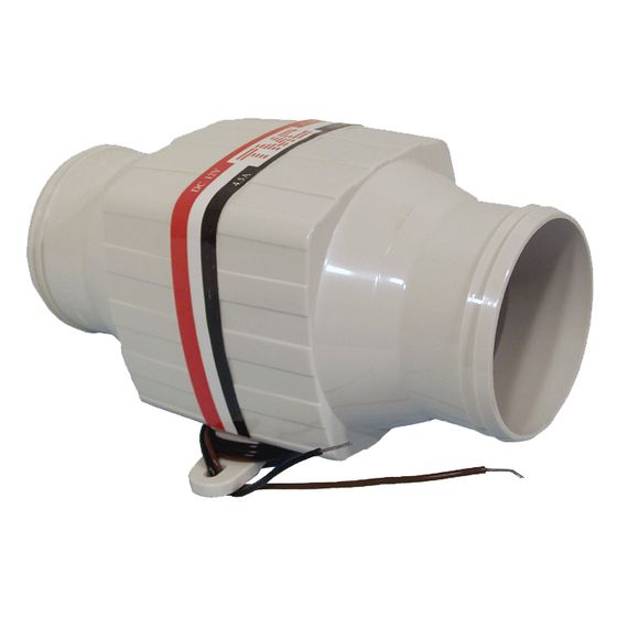 Seaflo Inline 12V Bilge Blower – 75mm (3in) Ducting Connection for Marine & RV