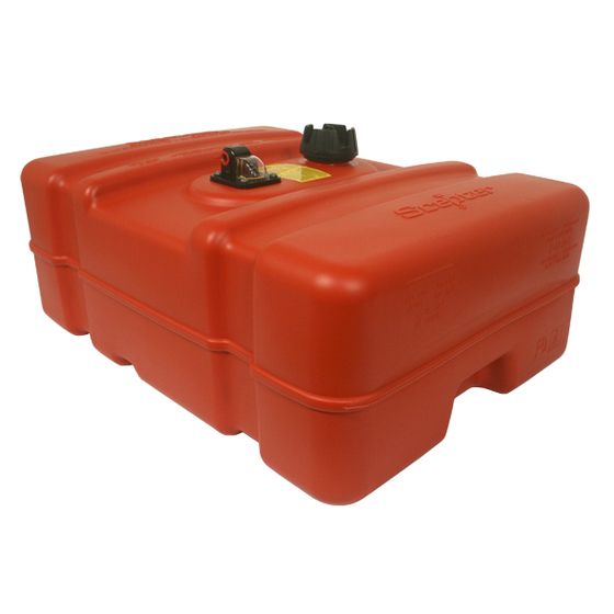 Jaycar 45L Plastic Fuel Tank – Red Petrol – Canadian Made, Australian Standards Approved