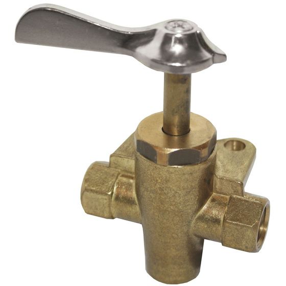 Jaycar 3-Way Fuel Valve – 2 In, 1 Out – MGC705