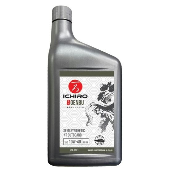 Ichiro Semi-Synthetic 4-Stroke Outboard Engine Oil SAE 10W-40 – 1L