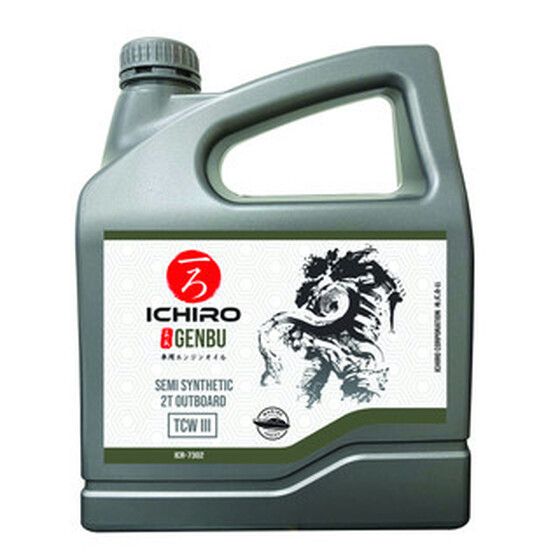 Ichiro Semi-Synthetic 2-Stroke TCW-3 Outboard Engine Oil – 4L