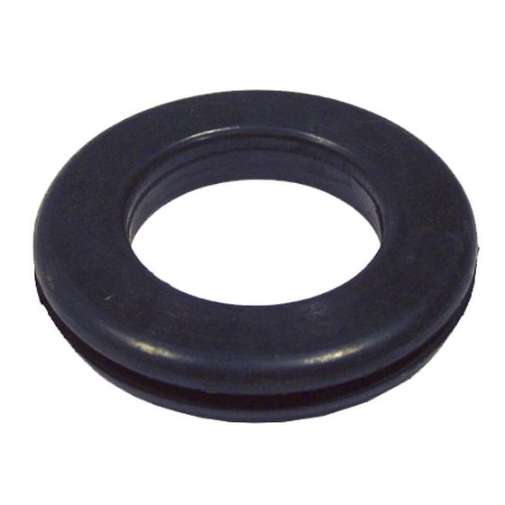 Round Trim Ring – Soft PVC Chafe Protection for Transom Hoses & Wiring