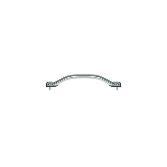 Oceansouth 316 Stainless Steel Boat Grab Handle – 9" (229mm) 19mm Dia – Mirror Finish with Marine Nylon Base