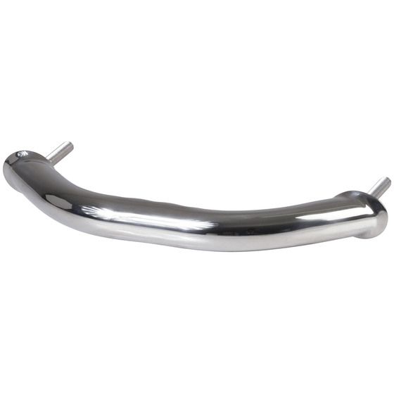 HANDRAIL 316 STAINLESS STEEL - WAVE PATTERN GRIP - 25MM DIA X 260MM LONG