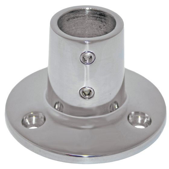 GUARDRAIL FITTINGS - 90° BASE - 70MM DIA - 22MM (7/8")