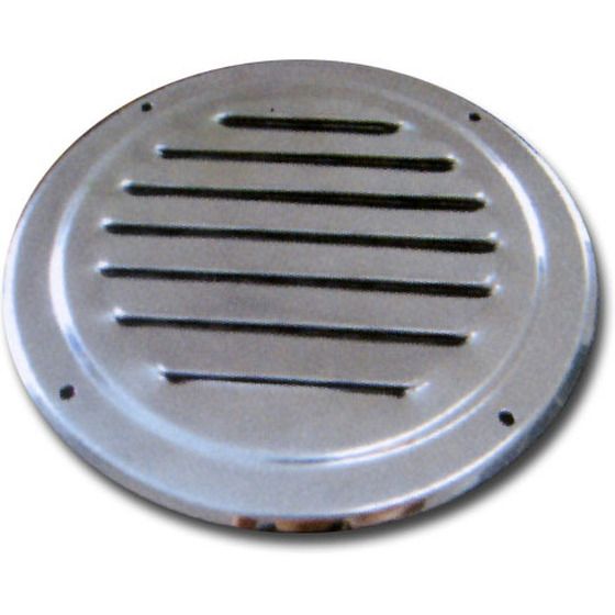 Jaycar Round Stainless Steel Louver Vent – 100mm Dia (MHI250)