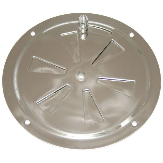 Rotating Vane Butterfly Vent – 304 Stainless Steel – 127mm Dia – Jaycar