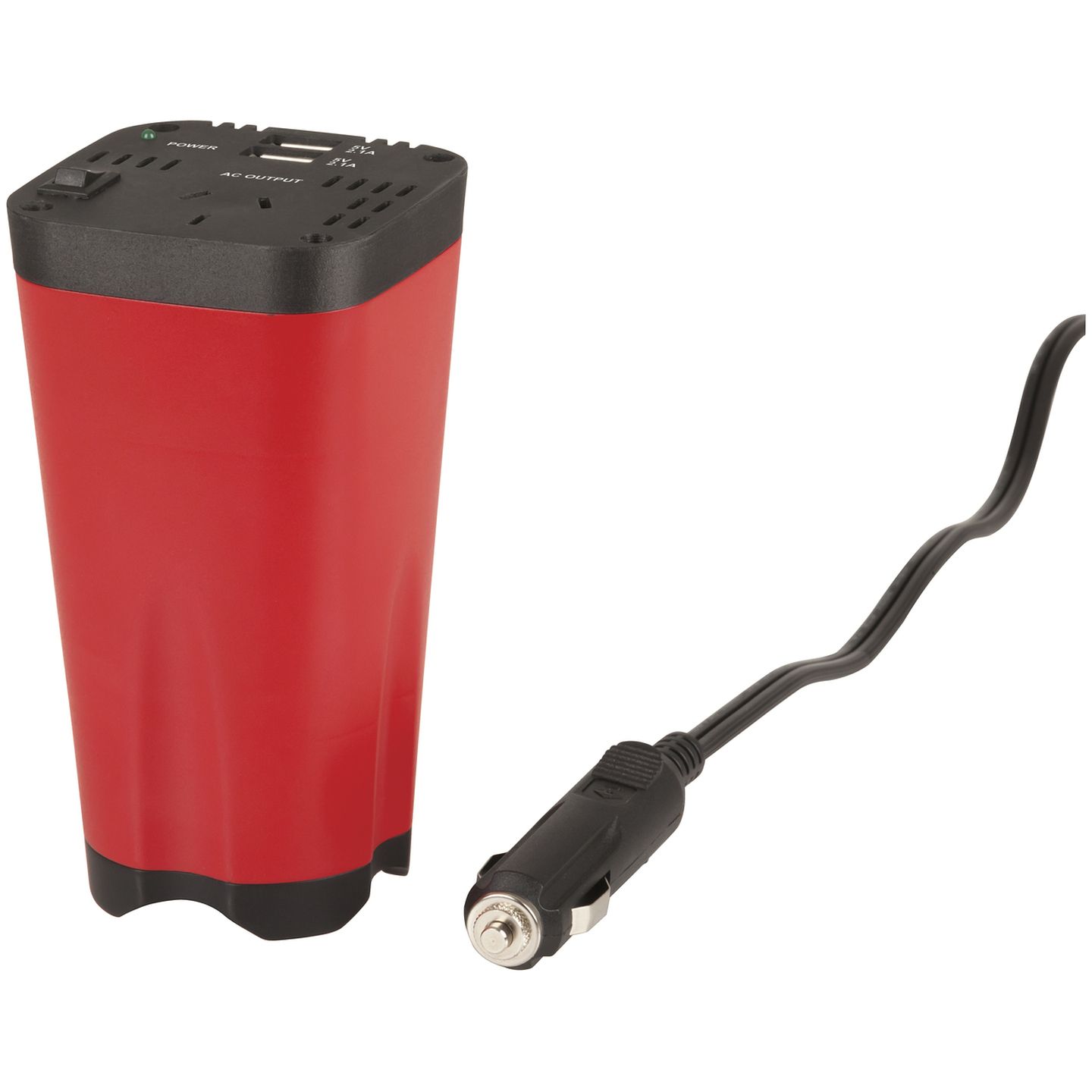 150W Cup-Holder Inverter with Dual USB Charging