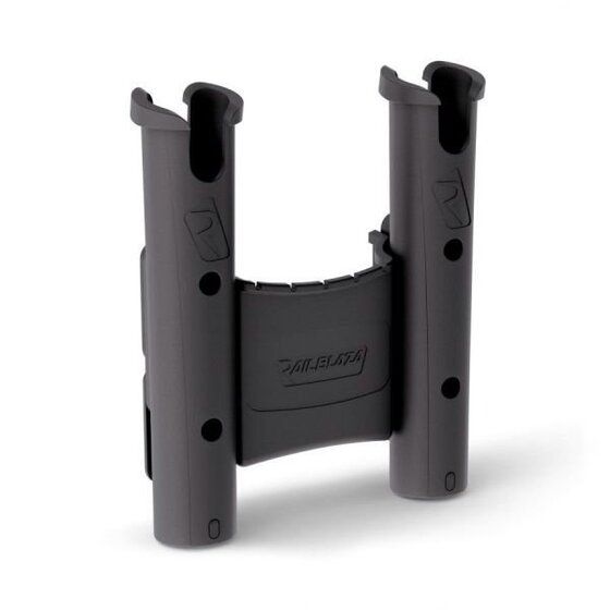Railblaza RodStow Double Vertical Rod Holder with Caddy – Black